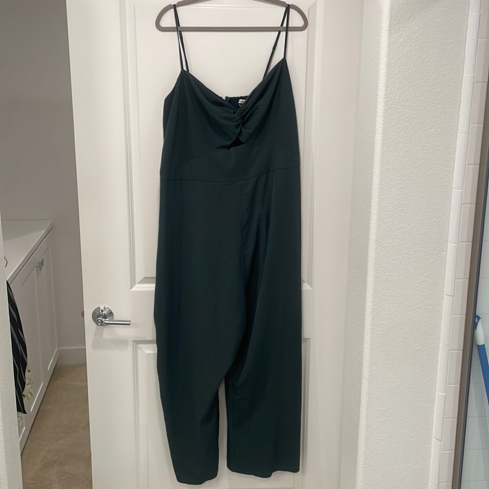Green Abercrombie jumpsuit